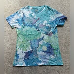 Blue 84, Sting Ray Hawaii shirt, multi color, Large